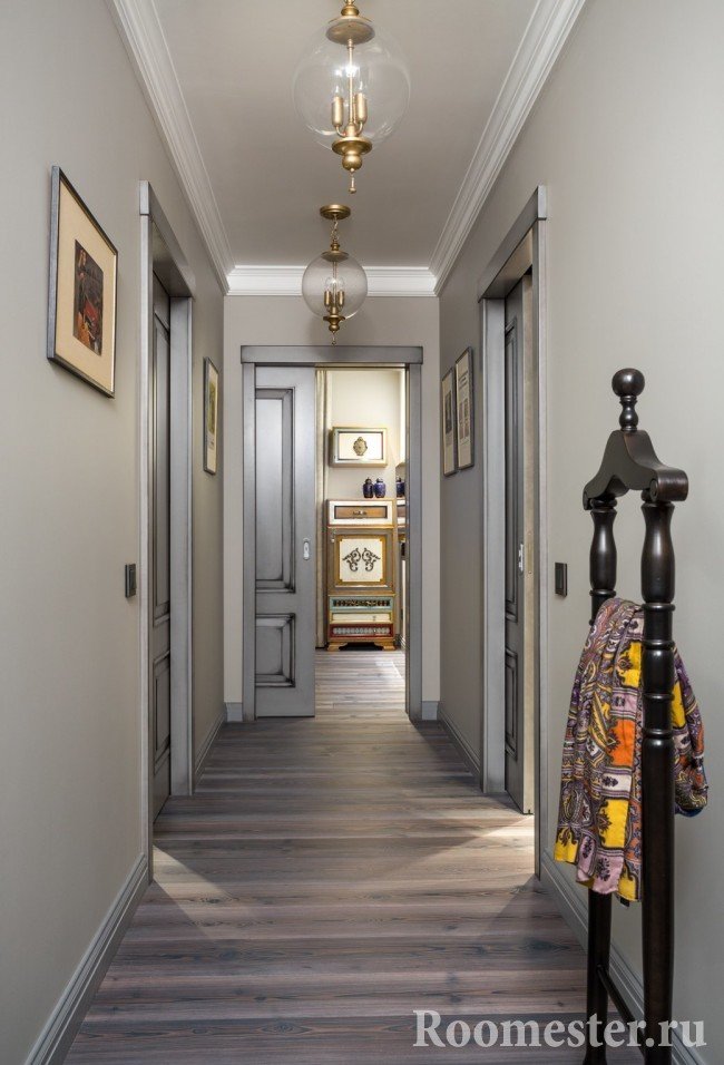 Дизайн коридора длинного в квартире
