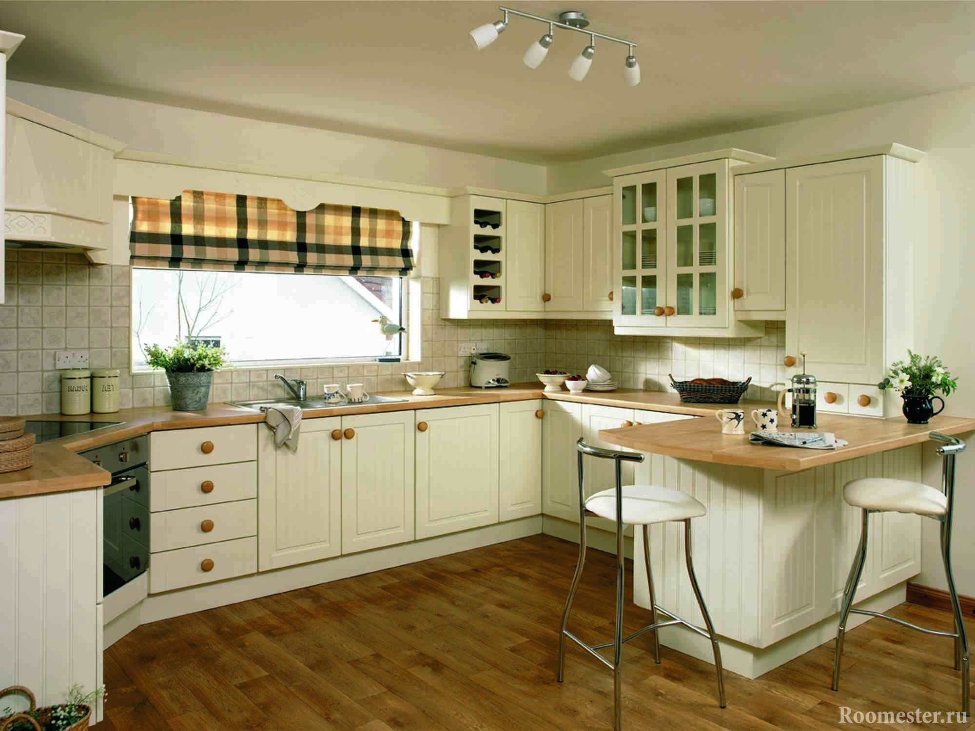 Дизайн кухни с окном — советы по оформлению интерьера 60 фото | vizada