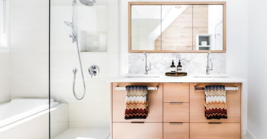 vannaya v skandinavskom stile 3 - Ванная комната в скандинавском стиле: идеи интерьера