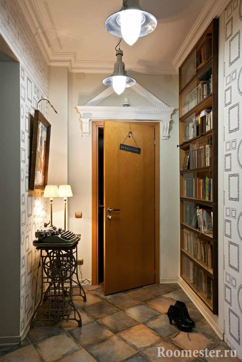 дизайн маленького коридора в панельном доме
