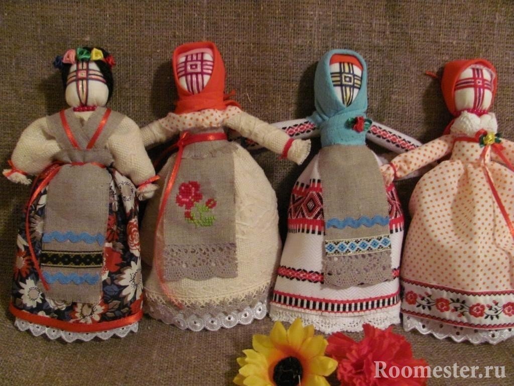 Куклы из ткани 