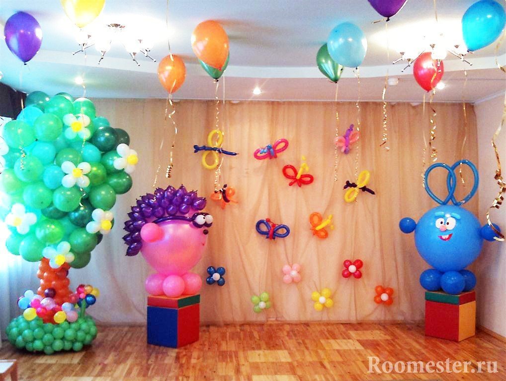 Как украсить комнату мальчику на день рождения