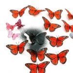 Красим цветных бабочек в один цвет