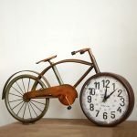 Часы в велосипеде