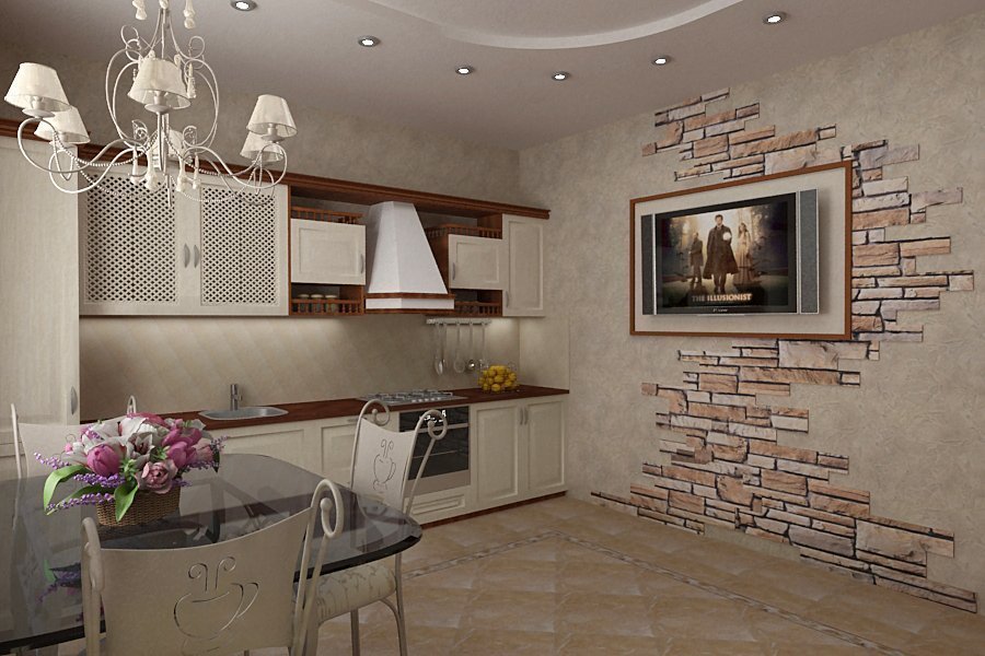 Zidna dekoracija u kuhinji: odaberite materijal, što je bolje završiti