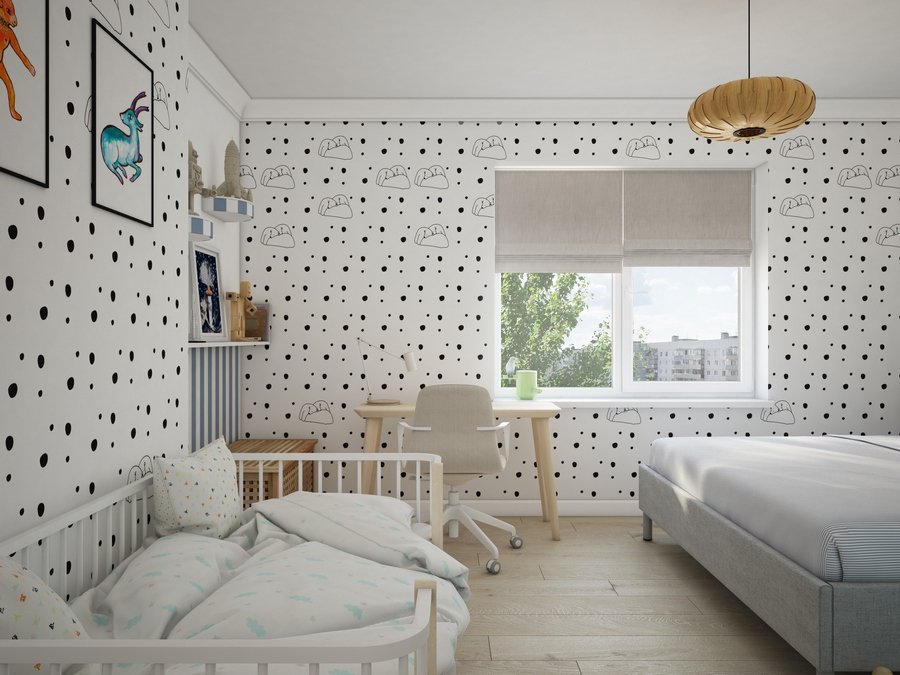 dizajn malenkoj detskoj komnaty 2 - Маленькая детская комната дизайн  ( 70 фото )
