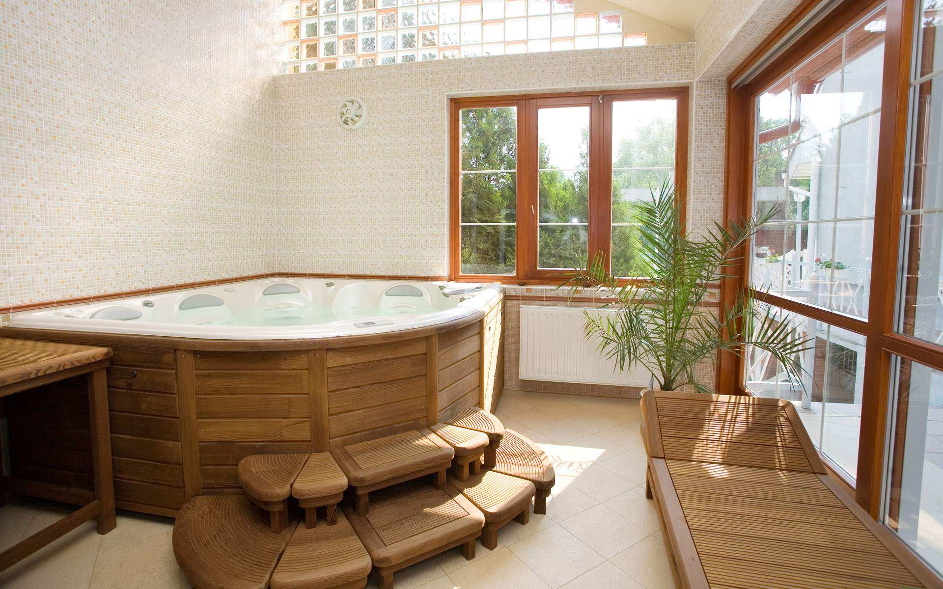 dizajn vannoj komnaty v chastnom dome 34 - Дизайн ванной комнаты в своем доме +70 фото