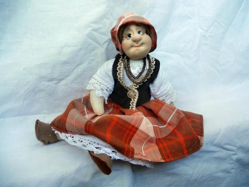 Кукла из капроновых колготок