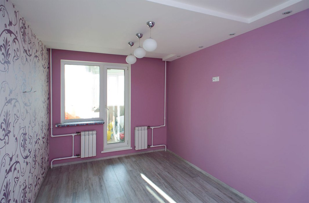 Покраска стен в квартире: дизайн и 60 фото примеров в интерьере