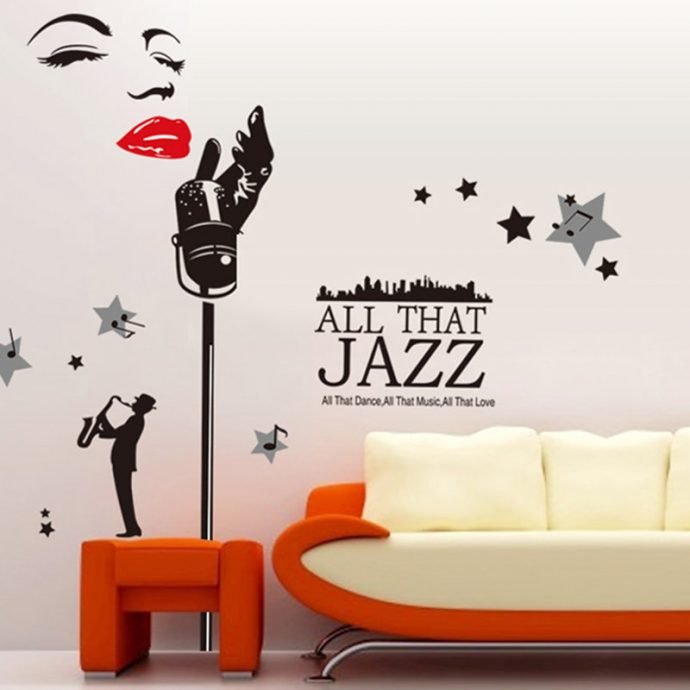 Декоративные наклейки для интерьера на стены: 50 фото и идеи дизайна