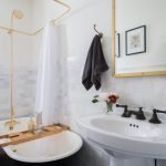 dizajn cherno beloj vannoj komnaty 36 150x150 - Дизайн ванной комнаты в черно-белом цвете