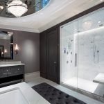dizajn cherno beloj vannoj komnaty 51 150x150 - Дизайн ванной комнаты в черно-белом цвете