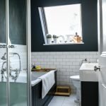 dizajn cherno beloj vannoj komnaty 53 150x150 - Дизайн ванной комнаты в черно-белом цвете