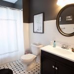 dizajn cherno beloj vannoj komnaty 56 150x150 - Дизайн ванной комнаты в черно-белом цвете