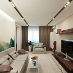 dizajn malenkogo zala 5 150x150 - Дизайн зала в квартире +70 фото примеров