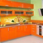 dizajn oranzhevoj kuhni 1 150x150 - Дизайн кухни в оранжевом стиле: + 70 фото