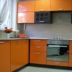 dizajn oranzhevoj kuhni 36 150x150 - Дизайн кухни в оранжевом стиле: + 70 фото