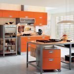 dizajn oranzhevoj kuhni 48 150x150 - Дизайн кухни в оранжевом стиле: + 70 фото