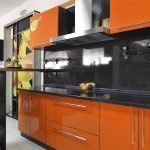 dizajn oranzhevoj kuhni 6 150x150 - Дизайн кухни в оранжевом стиле: + 70 фото
