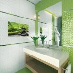 dekor plitki v vannoj 19 150x150 - Идеи декора ванной комнаты плиткой +40 фото