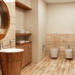 dekor plitki v vannoj 26 150x150 - Идеи декора ванной комнаты плиткой +40 фото