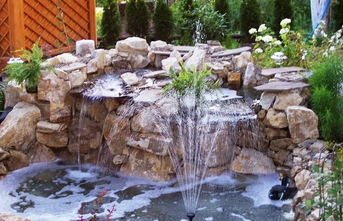 dekorativnyj vodopad - Декоративный водопад: для загородного дома