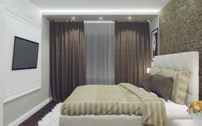 Дизайн спальни в хрущевке +75 фото примеров