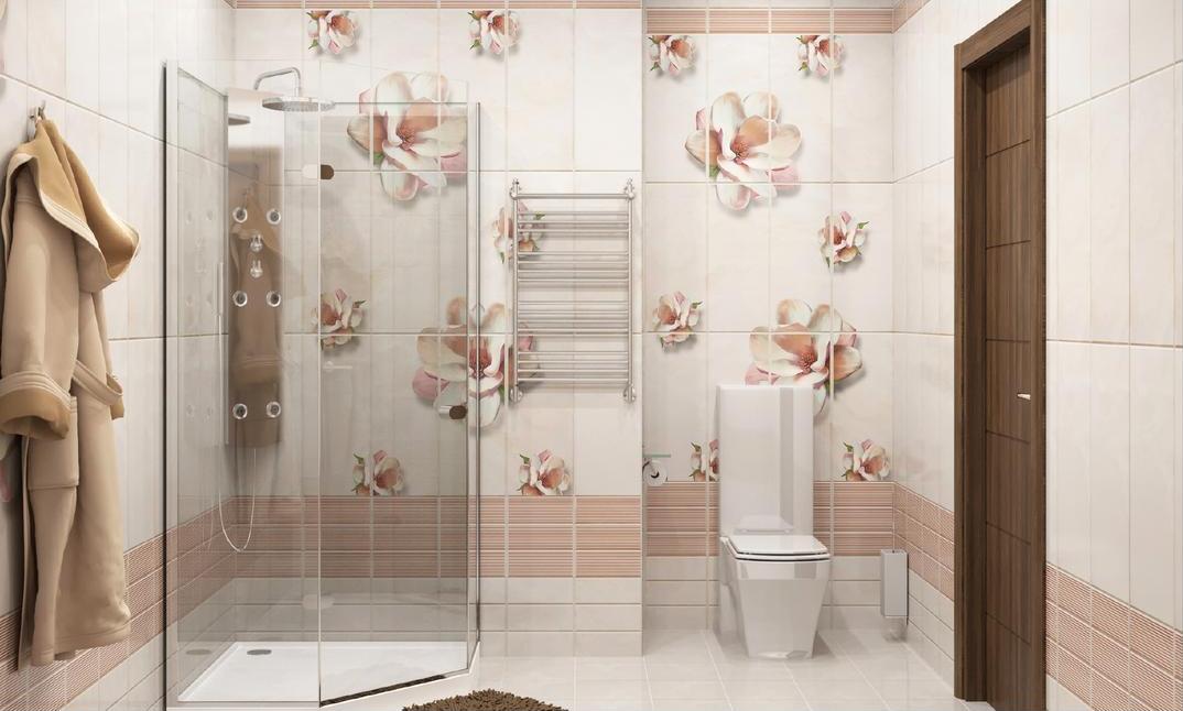 dizajn vanny panelyami 7 - Дизайн ванной комнаты с пластиковыми панелями
