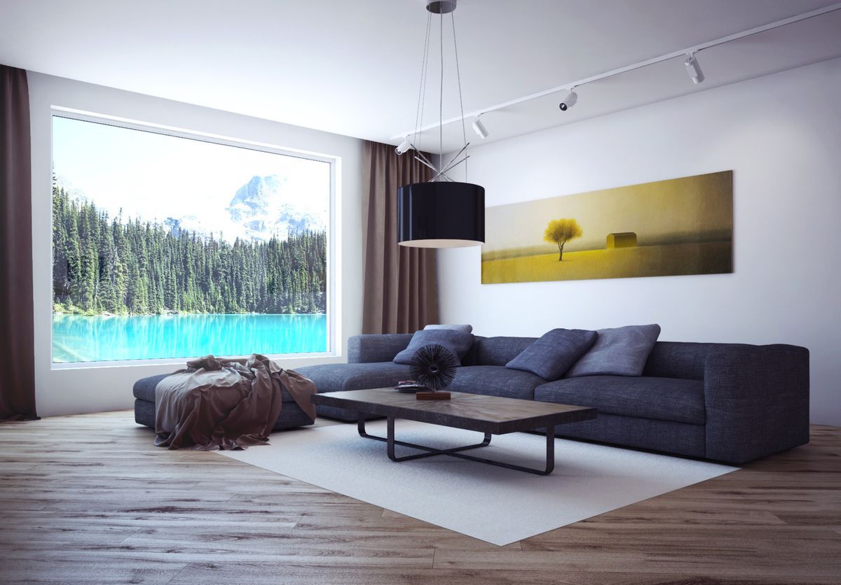 dizajn gostinoj v stile minimalizm 31 - Дизайн гостиной в стиле минимализм