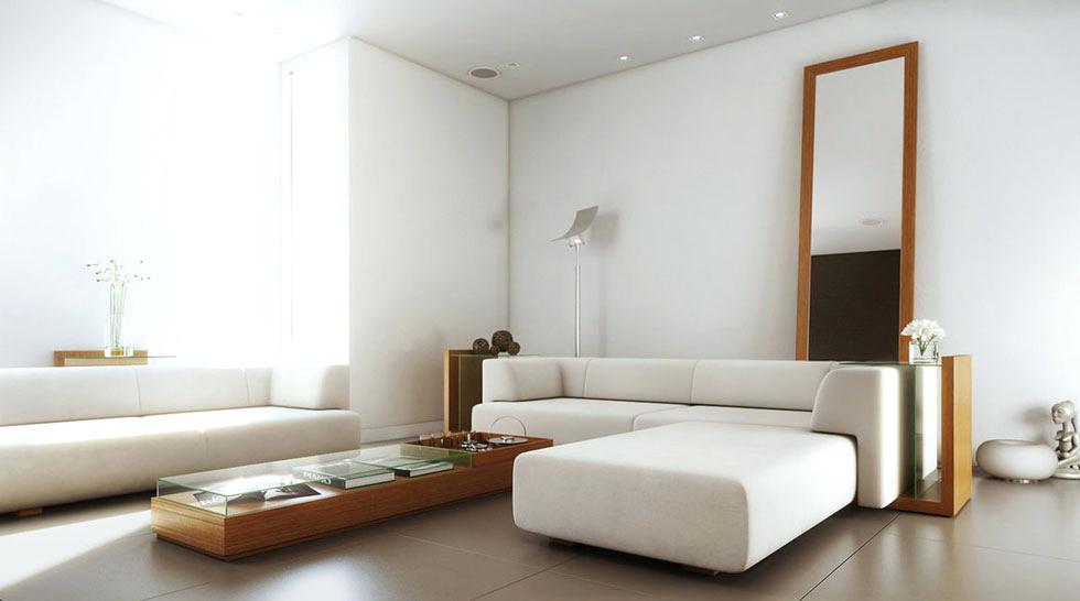 dizajn gostinoj v stile minimalizm 52 - Дизайн гостиной в стиле минимализм