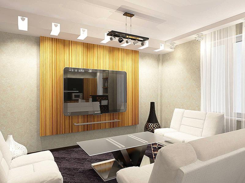 dizajn gostinoj v stile minimalizm 55 - Дизайн гостиной в стиле минимализм