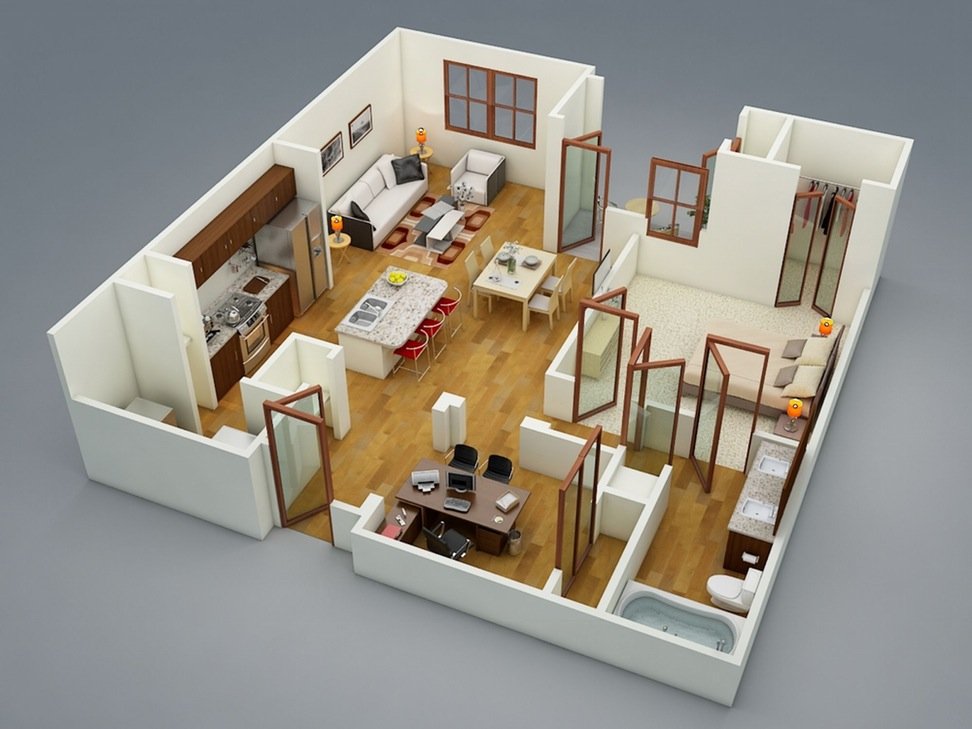 3d моделирование дома