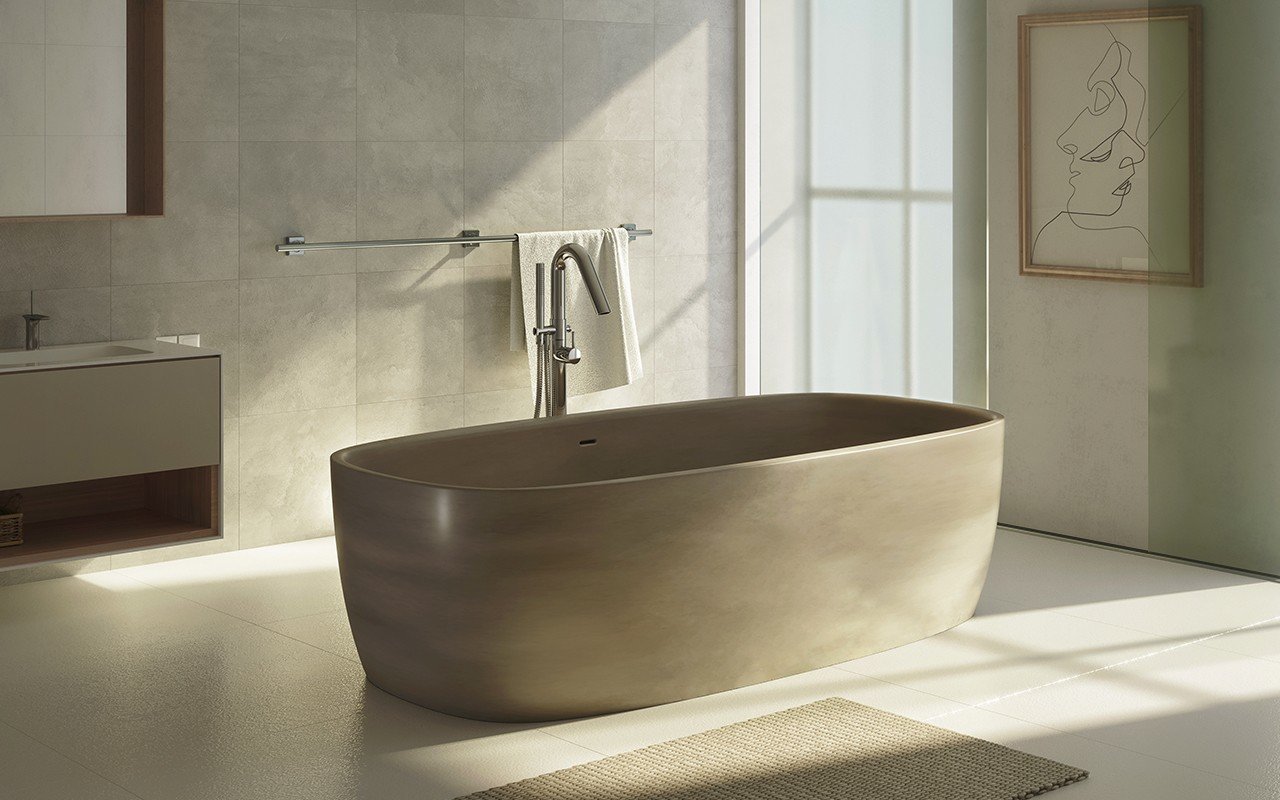 Минимализм в дизайне ванной