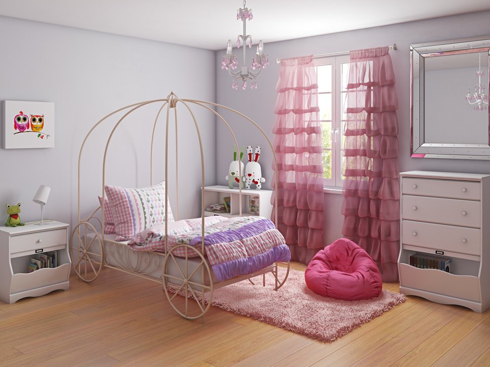 dizajn spalni dlya devochki 39 - Дизайн спальни для девочки ( 70 фото )