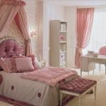 Роскошная спальня для девочки