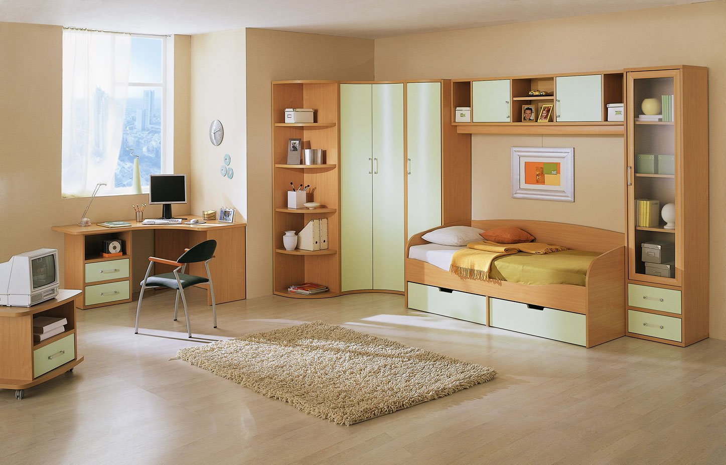 dizajn spalni dlya podrostka 7 - Спальня для подростка: дизайн комнаты