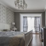 Серый цвет в дизайне спальни