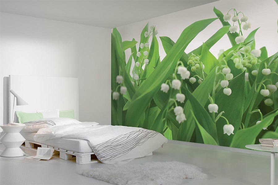 dizajn spalni s fotooboyami 48 - Фотообои в интерьере спальни