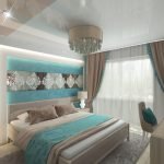 dizajn spalni v biryuzovyh tonah 3 150x150 - Бирюзовый дизайн спальни: + 70 фото