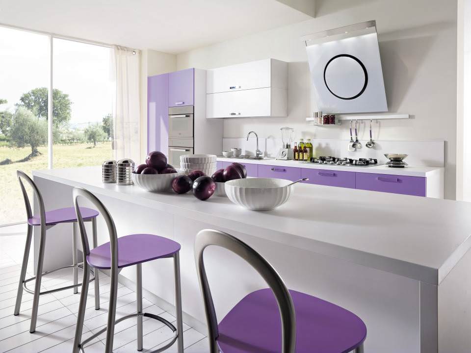 Обсуждаем Фиолетовая кухня: особенности дизайна