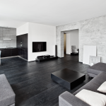 Черный и белый в дизайне квартиры