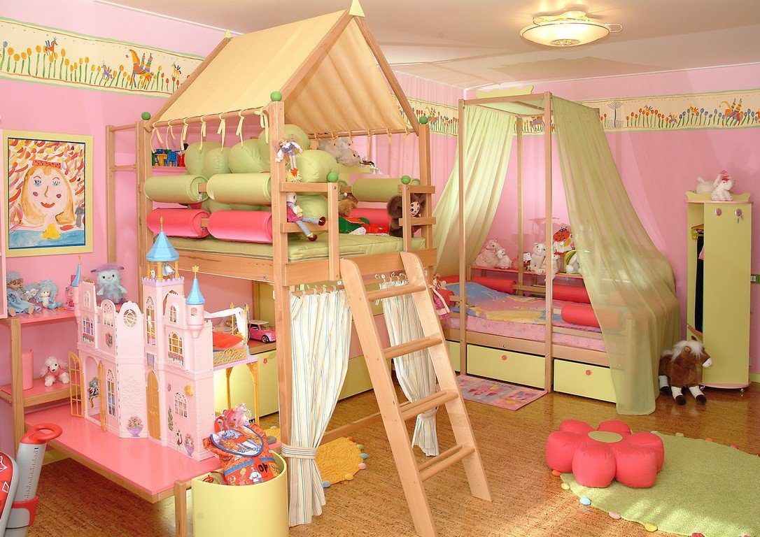 dizajn igrovoj komnaty 31 - Дизайн детской игровой комнаты ( 50 фото )
