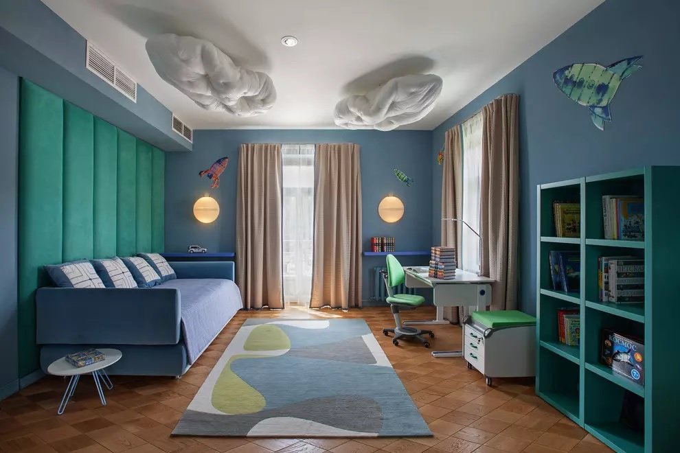 sovremennyj dizajn detskoj komnaty 34 - Современный дизайн детской комнаты