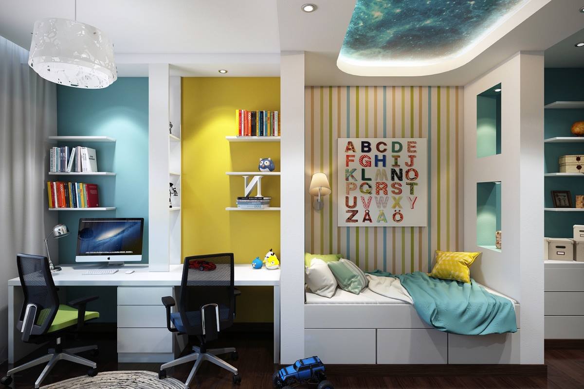 Современный дизайн детской комнаты +100 лучших идей на фото