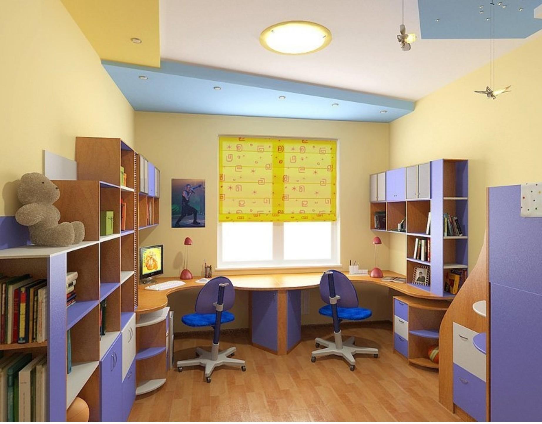 detskaya komnata 10 kv m 63 - Дизайн детской комнаты 10 кв м ( 50 фото )