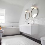 dizajn beloj vannoj komnaty 10 150x150 - Белая ванная комната: дизайн интерьера