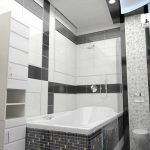 dizajn beloj vannoj komnaty 20 150x150 - Белая ванная комната: дизайн интерьера