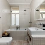 dizajn beloj vannoj komnaty 47 150x150 - Белая ванная комната: дизайн интерьера