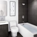 dizajn beloj vannoj komnaty 8 150x150 - Белая ванная комната: дизайн интерьера