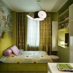 Зеленая спальня
